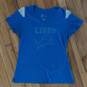 Nike Detroit Lions V Neck Tee